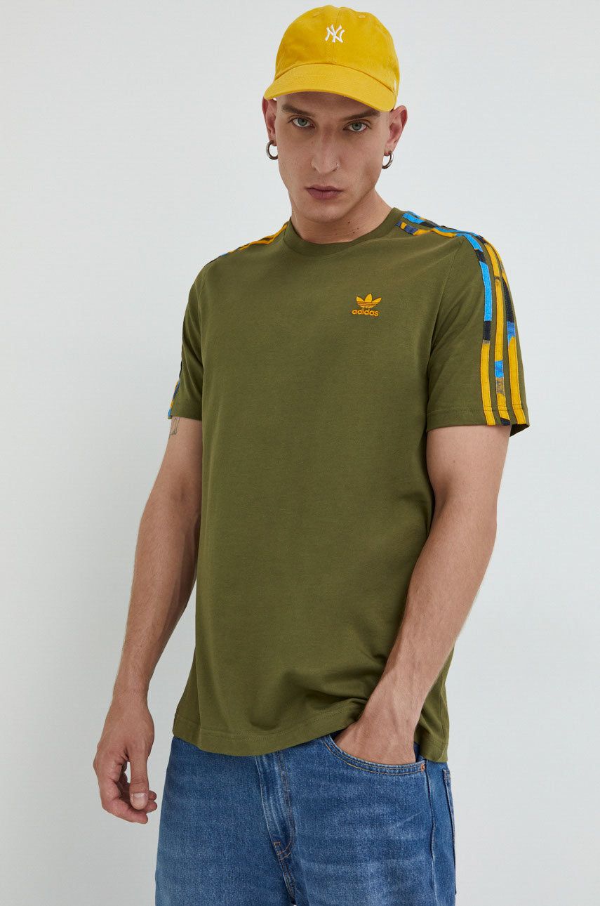 Tričko adidas Originals adidas Originals T-Shirt Zelené | HK2797, 0