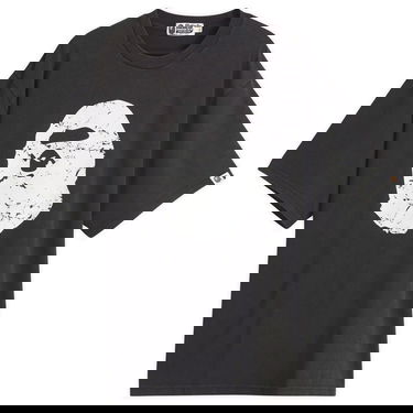 Tričko BAPE A Bathing Ape Heavy Washed Ape Head Relaxed Fit T-Shirt, Size Large Čierna | 001CSL301351M-BLK, 1