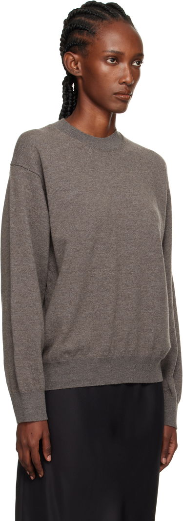 Sveter Róhe Róhe Crew-Neck Sweater Šedá | 416-23-318, 1