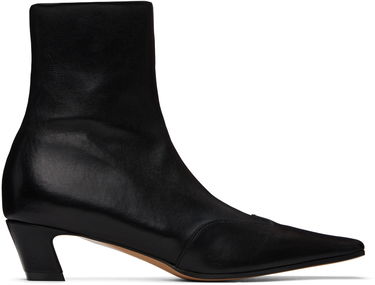 Tenisky a topánky Khaite Black 'The Nevada' Stretch Low Boots Čierna | F1068-836, 0