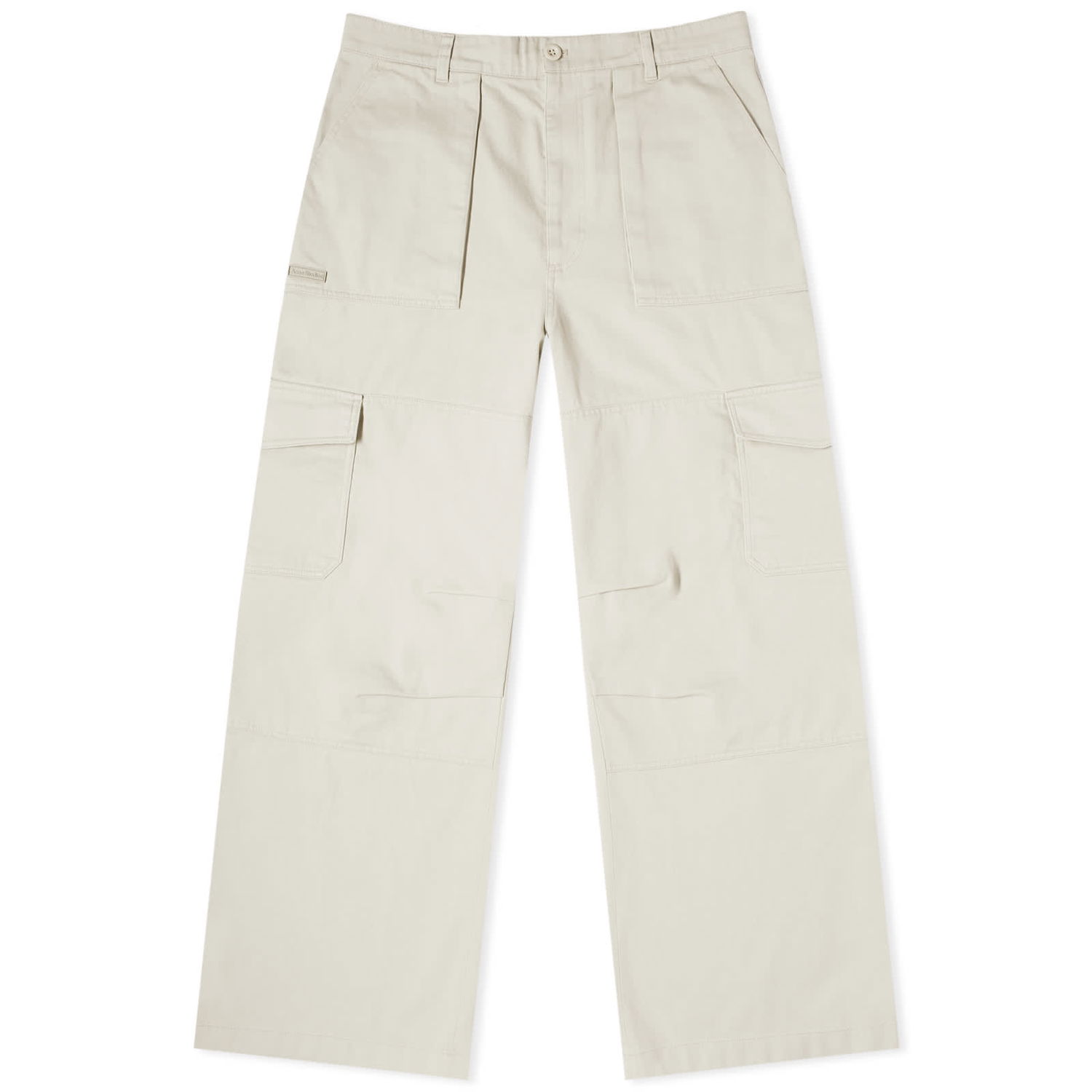 Nohavice Acne Studios Patsony Twill Cargo Trousers Biela | BK0589-AEF, 0