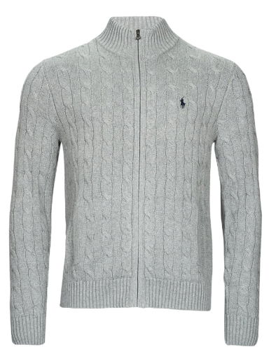 Sveter Polo by Ralph Lauren Cardigan Šedá | 710899975002=710860350002