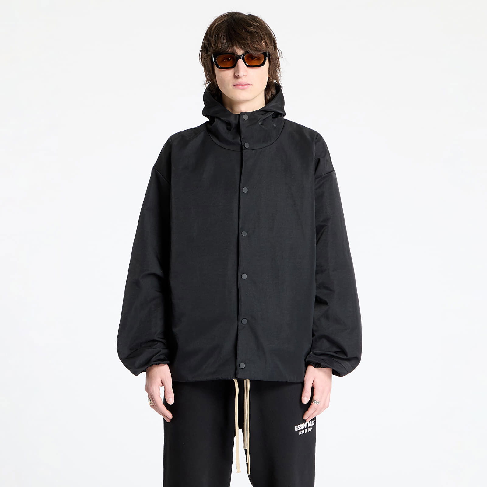 Fear of God Textured Nylon Hooded Coaches Jacket