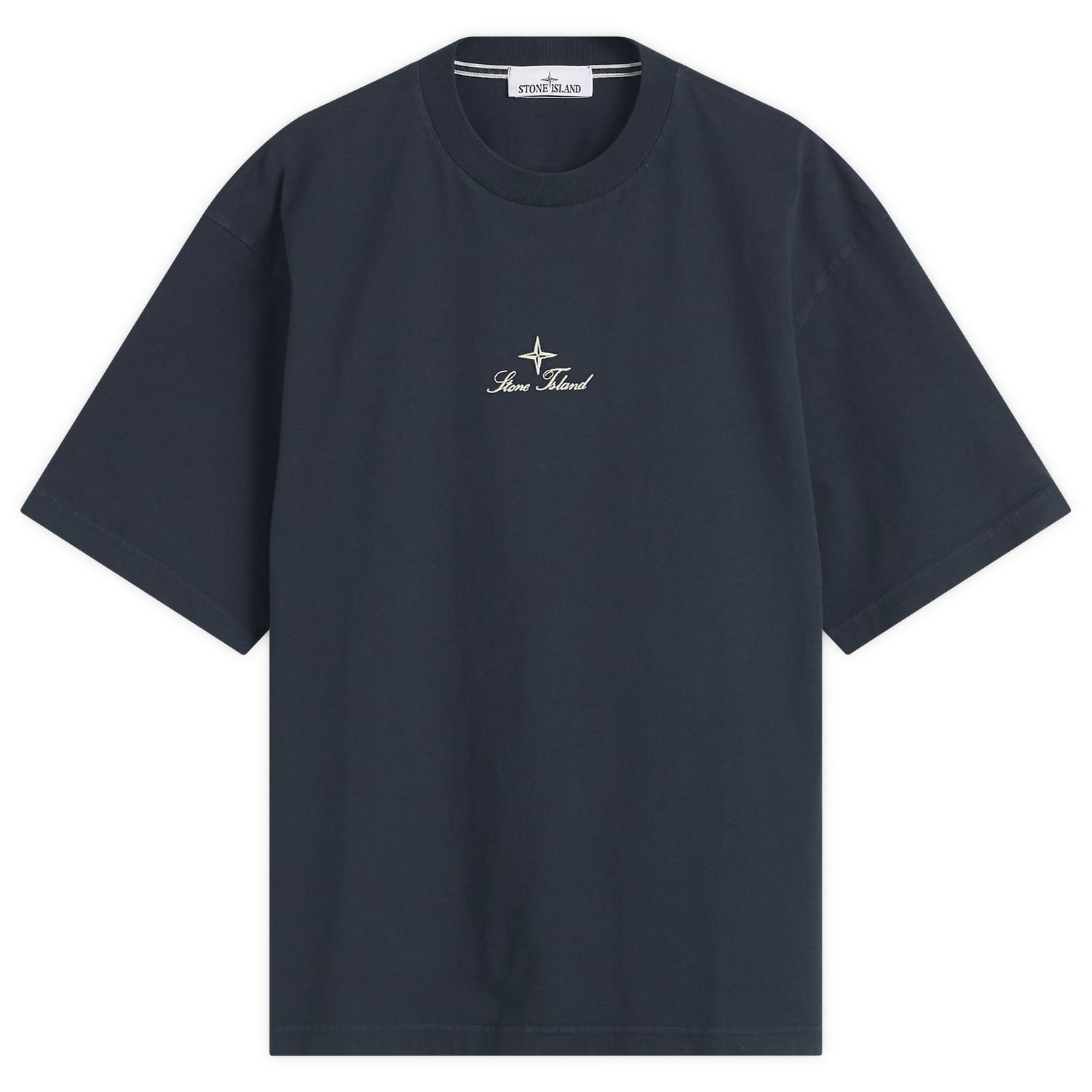 Tričko Stone Island Multiaxial Sashiro Embroidery T-Shirt Navy | K2S152100021-V0020, 0