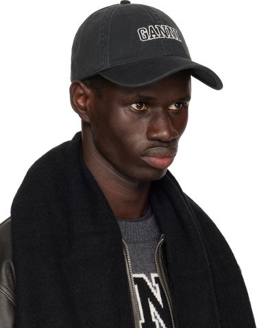 Šiltovka GANNI GANNI Embroidered Logo Baseball Cap Čierna | A6300, 3