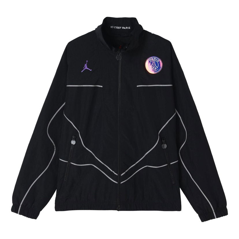 Vetrovka Jordan Jordan Paris Saint-Germain Logo Jacket Čierna | CZ0787-010