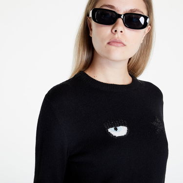 Sveter Chiara Ferragni Eyestar Knit Čierna | 73CBFM22CMA10899, 3