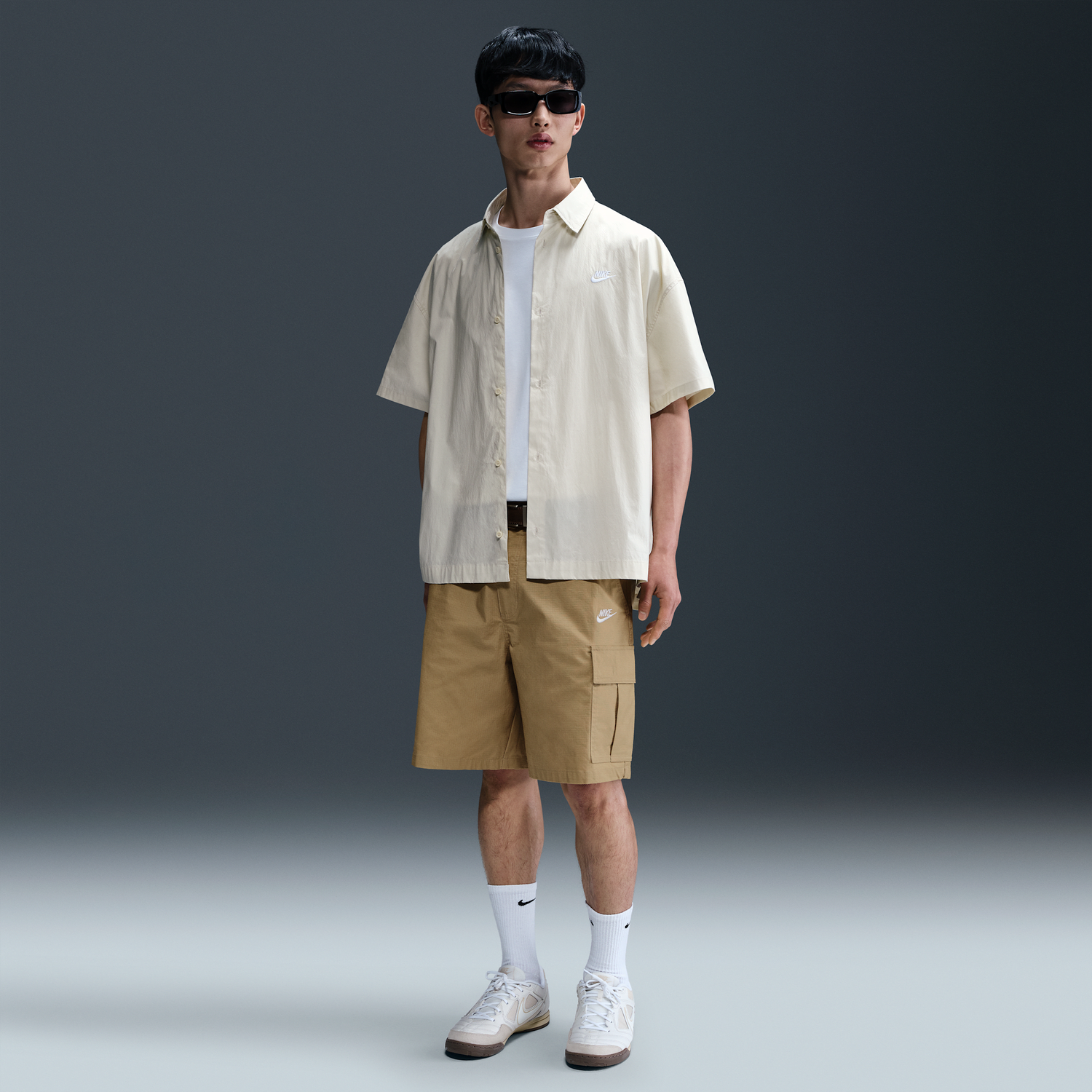 Košeľa Nike Club Woven Cargo Shorts Béžová | FN3517-298, 0