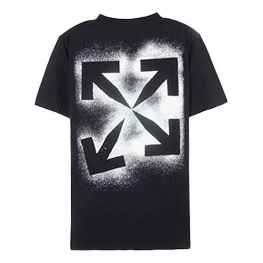 Tričko Off-White Splash Ink Arrow T-Shirt Čierna | OMAA038E20JER0031001, 0