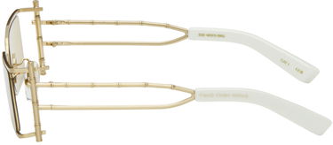 Slnečné okuliare Feng Chen Wang Feng Chen Wang Bamboo Sunglasses Metalická | SSE-WS01-BRG, 2