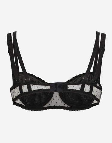 Podprsenka Dolce & Gabbana Dolce & Gabbana Lace Underwire Bra Čierna | O1C59TONO73N0000, 3