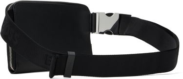 Ľadvinka BOSS Structured Crossbody Pouch Čierna | 50530098, 2