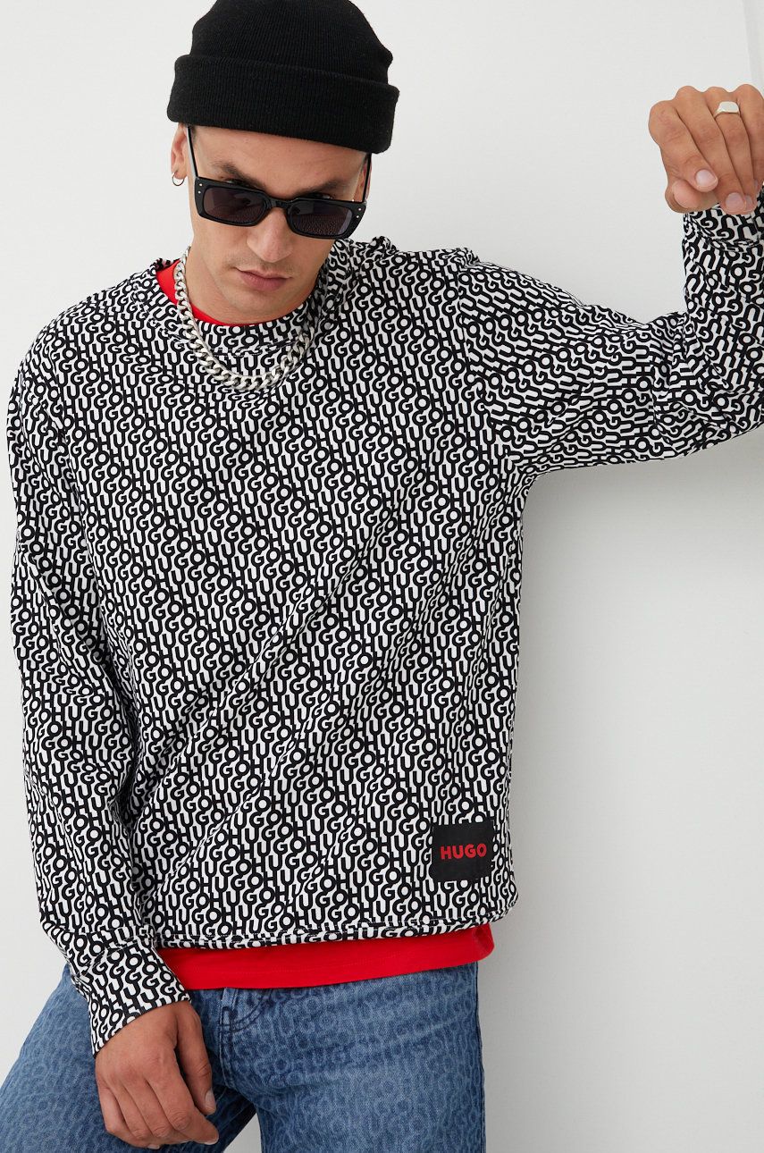 Mikina BOSS Cotton Sweatshirt Rôznofarebný | 50472771, 0