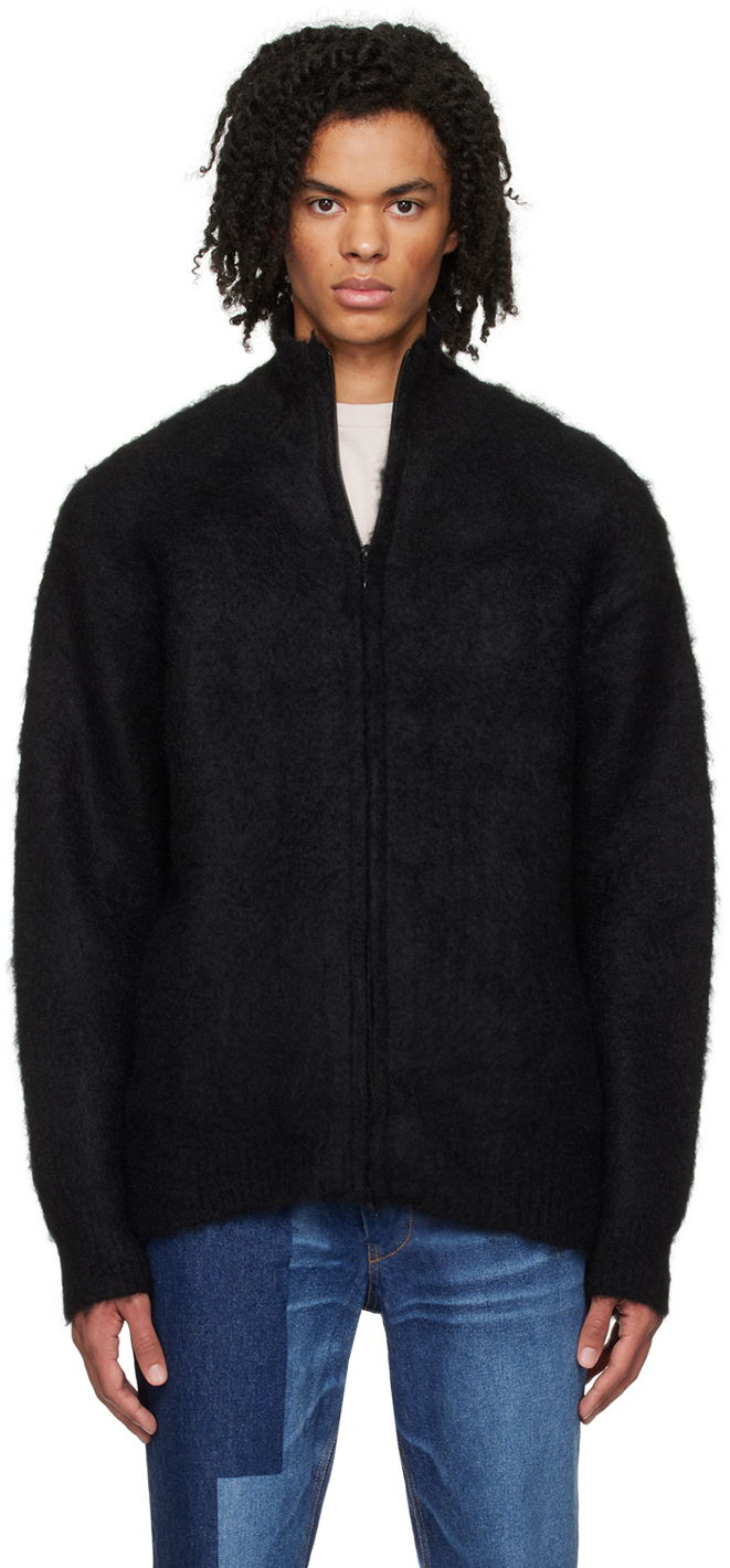 Sveter Needles Zipped Cardigan Čierna | NS283, 0