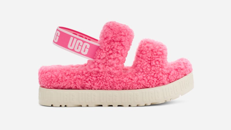 Tenisky a topánky UGG ® Oh Fluffita Slide for Ružová | 1120876-PKRS, 0