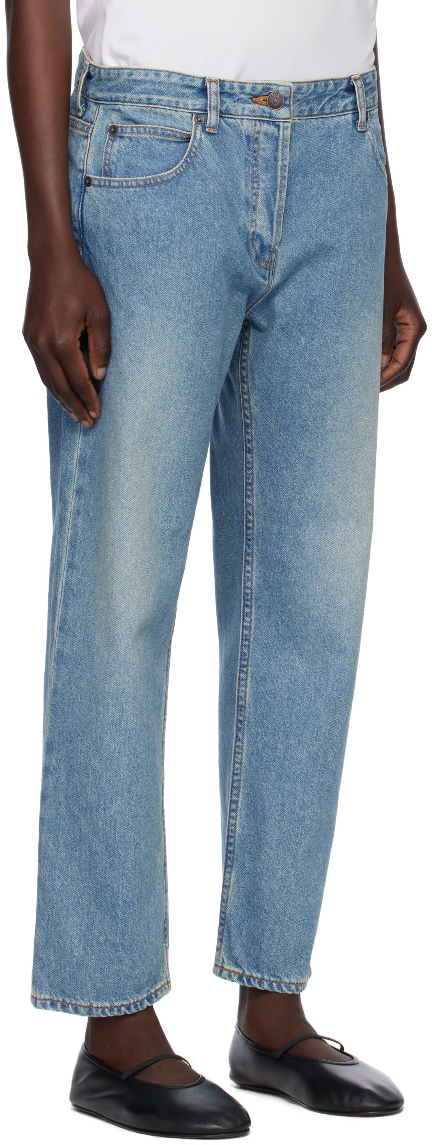 Džínsy The Row The Row Riaco Jeans Modrá | 7516-W3932, 1