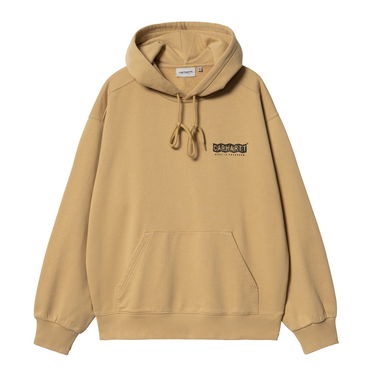 Mikina Carhartt WIP Stone Washed Relaxed Fit Hoodie Béžová | I033621_9, 3