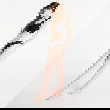 Podprsenka Footshop Bralette 2-Pack Čierna | FTSHP_544, 8