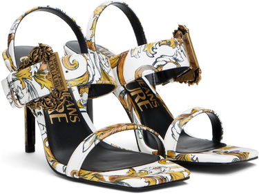 Doplnky Versace Versace Jeans Couture Emily Slingback Heeled Sandals Rôznofarebný | E78VA3S71_EZS366, 3