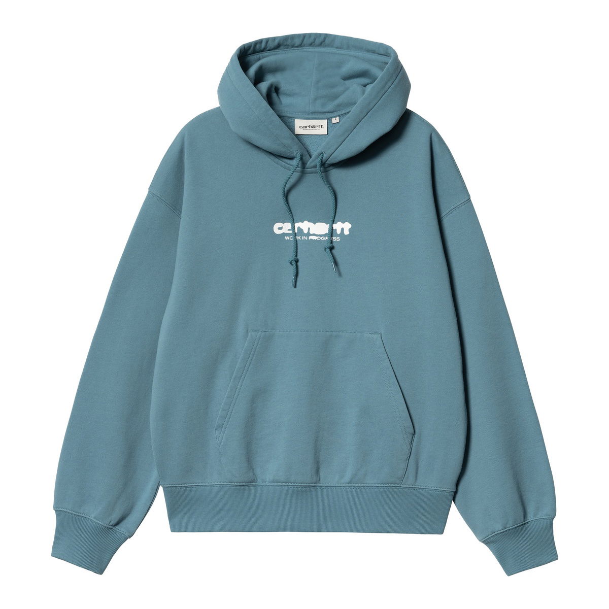 Mikina Carhartt WIP Ink Bleed Hoodie Tyrkysová | I032926_20E_06, 0