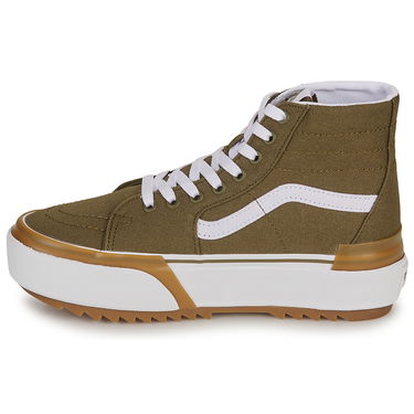 Tenisky a topánky Vans Sk8-Hi Tapered Stacked "Canvas Dark Olive" W Hnedá | VN0005U2DOL1, 3