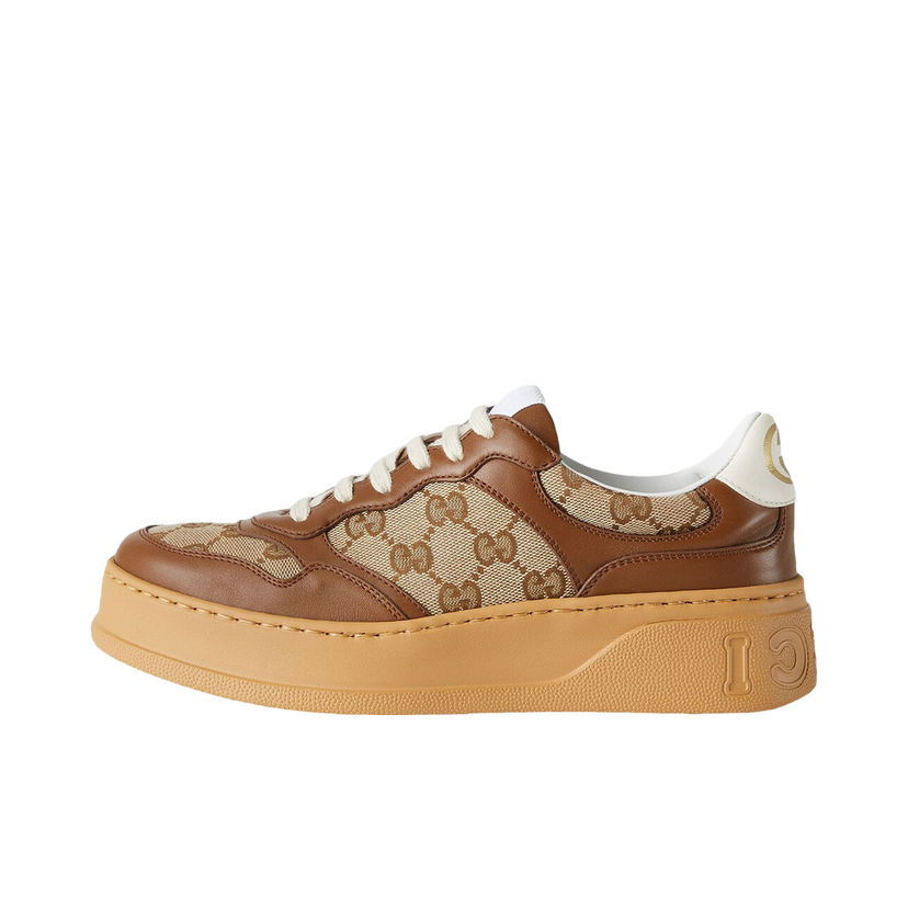 Tenisky a topánky Gucci GG Sneaker GG 'Beige Ebony' (W) Béžová | ‎676092 UPG20 2866