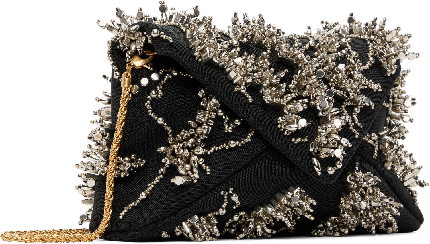 Kabelka Dries Van Noten Dries Van Noten Embellished Envelope Bag Čierna | 251-011511-695, 1