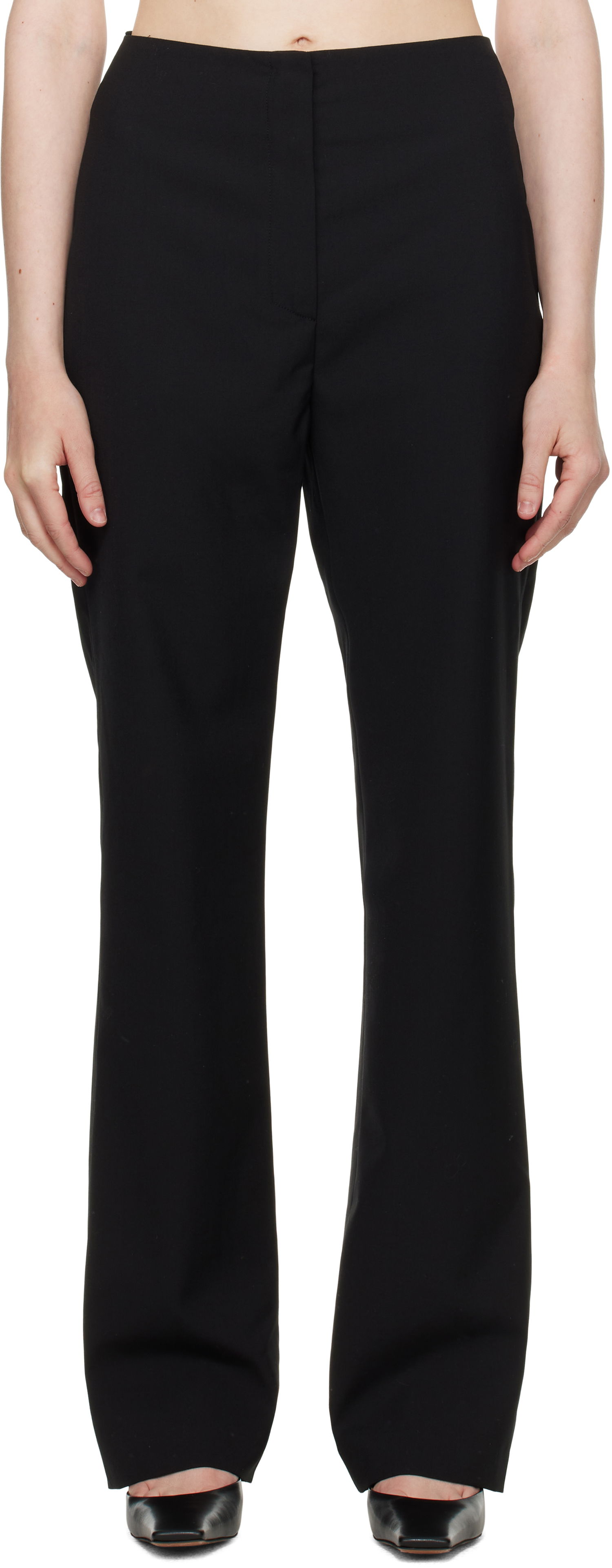 Nohavice Nanushka Nanushka Irida Trousers Čierna | NW25SSPA25499, 0