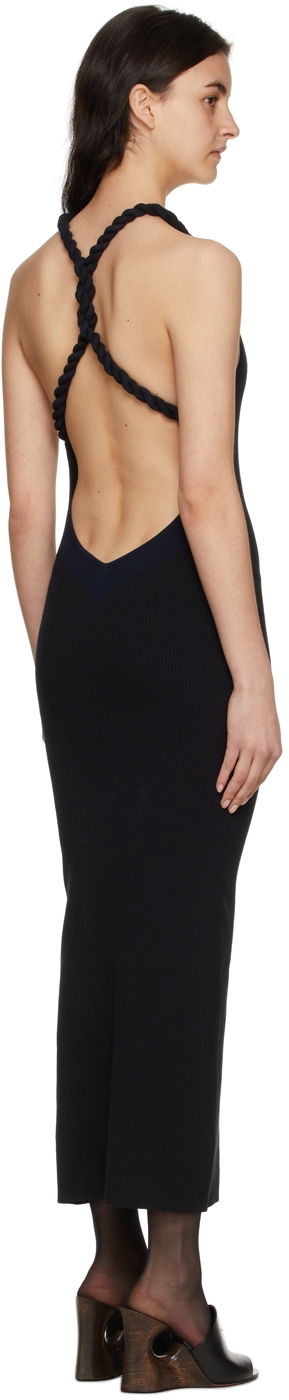 Šaty Dion Lee Cotton Midi Halter Dress Čierna | A7577S22, 2