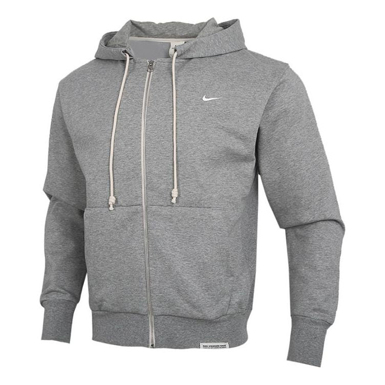 Mikina Nike Nike Knit Hooded Cardigan Jacket Šedá | CK6363-063