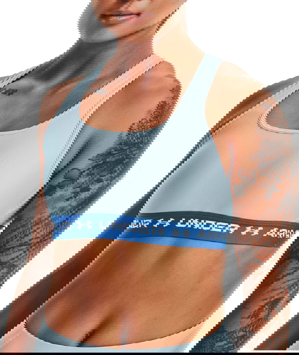 Podprsenka Under Armour Crossback Mid Bra Modrá | 1361034-478, 0