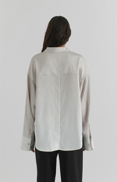 Košeľa AXEL ARIGATO Ink Ombré Shirt Šedá | A2125002, 2