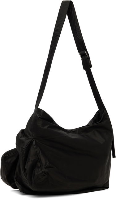 Taška cez rameno Yohji Yamamoto Yohji Yamamoto Uneven Crossbody Bag Čierna | DT-I30-798, 2