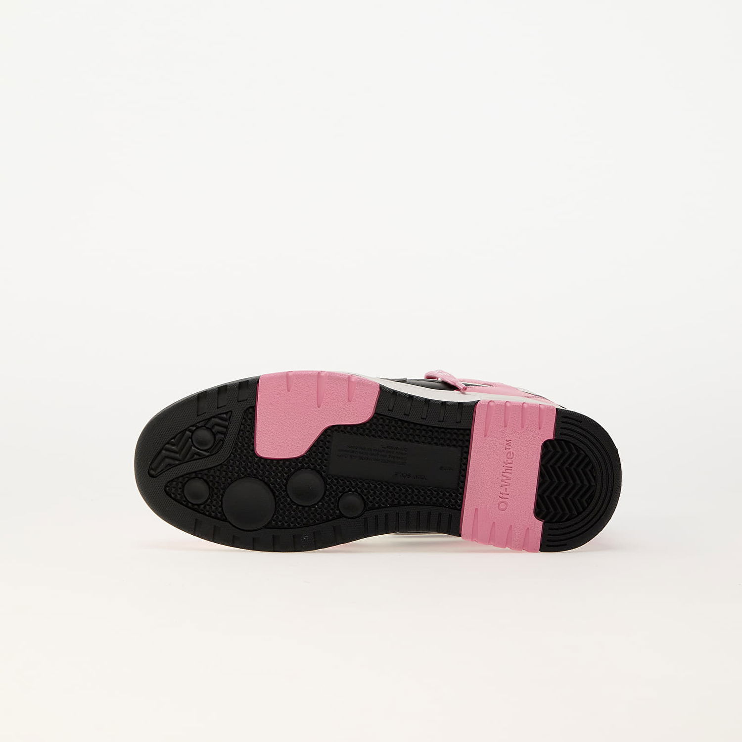 Tenisky a topánky Off-White Pink & Black Out Of Office Sneakers Ružová | OGIA007F24LEA0011030, 1