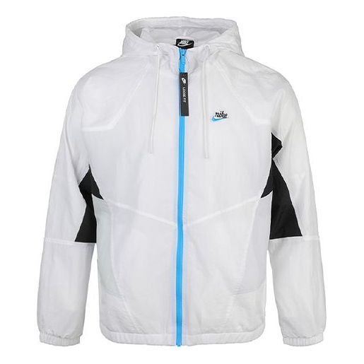 Vetrovka Nike Sportswear HE WR Sign Windbreaker Biela | CJ4359-100