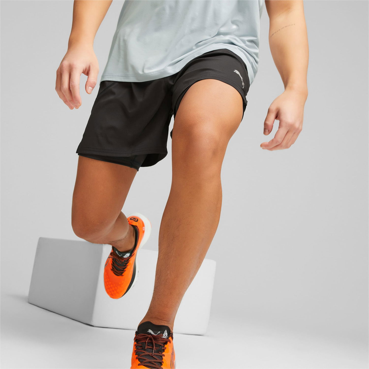 Šortky Puma Run 2-in-1 5" Running Shorts Čierna | 523277_01, 1