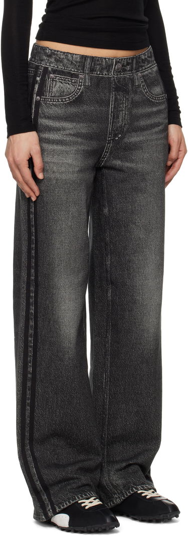 Džínsy rag & bone Rag & Bone Miramar Terry Wide-Leg Track Pants Šedá | WCW25S70018201, 1