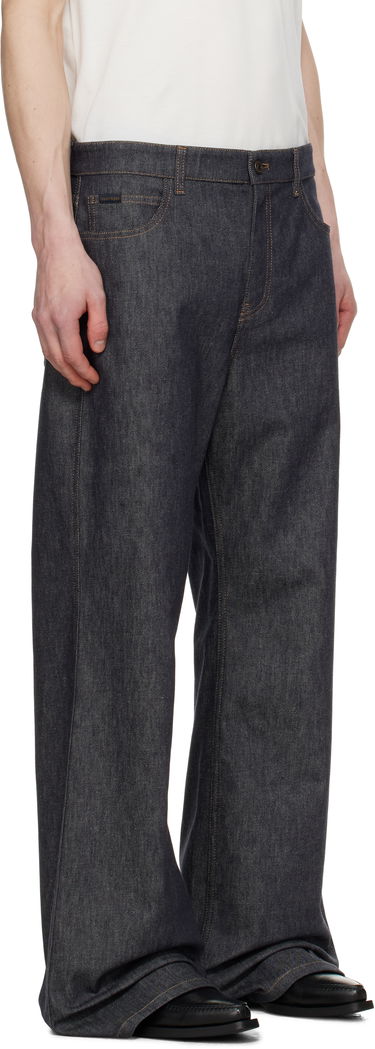 Džínsy Courrèges Courrèges Hammer Baggy Jeans Modrá | 125DPA241DE0035, 1