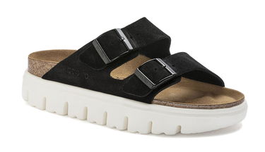 Tenisky a topánky Birkenstock Arizona Chunky Suede Leather Narrow Fit Čierna | 1023717, 2