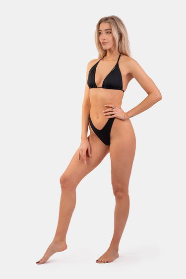 Plavky NEBBIA Classic Triangle Bikini Top Čierna | 450-BLACK, 1