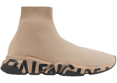 Tenisky a topánky Balenciaga Graffiti Sole Speed Runner Béžová | 645334-W2DB7-9710, 0