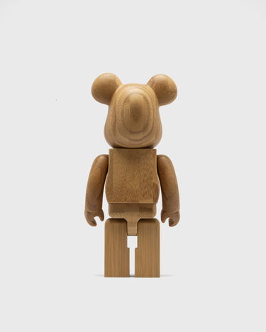 Zberateľské Medicom Toy KARIMOKU BAMBOO BEARBRICK 400% Hnedá | MED2353, 1