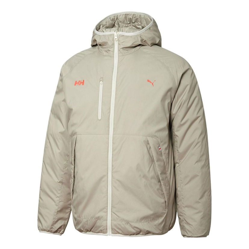 Prešívaná bunda Puma Reversible Padded Coat by Puma x Helly Hansen Béžová | 532841-42
