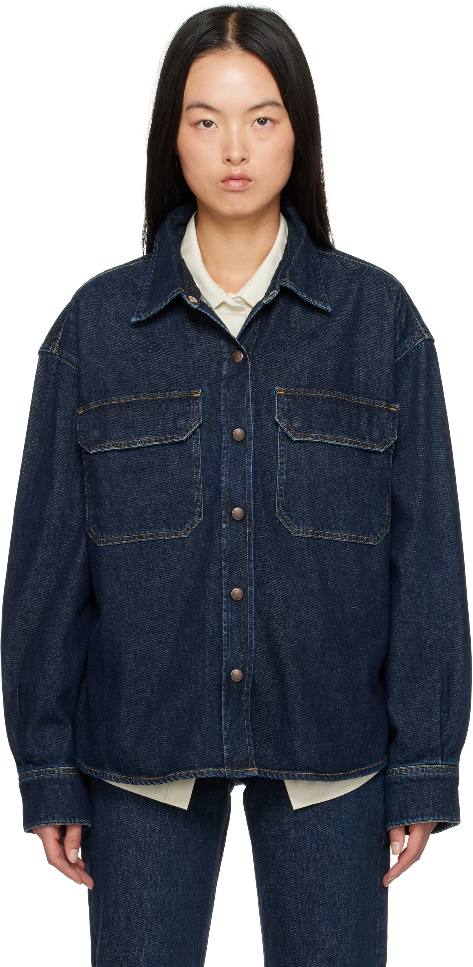 Gwen Slice Denim Shirt