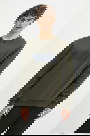 Mikina FJÄLLRÄVEN Logo Sweatshirt Zelené | F84142, 0