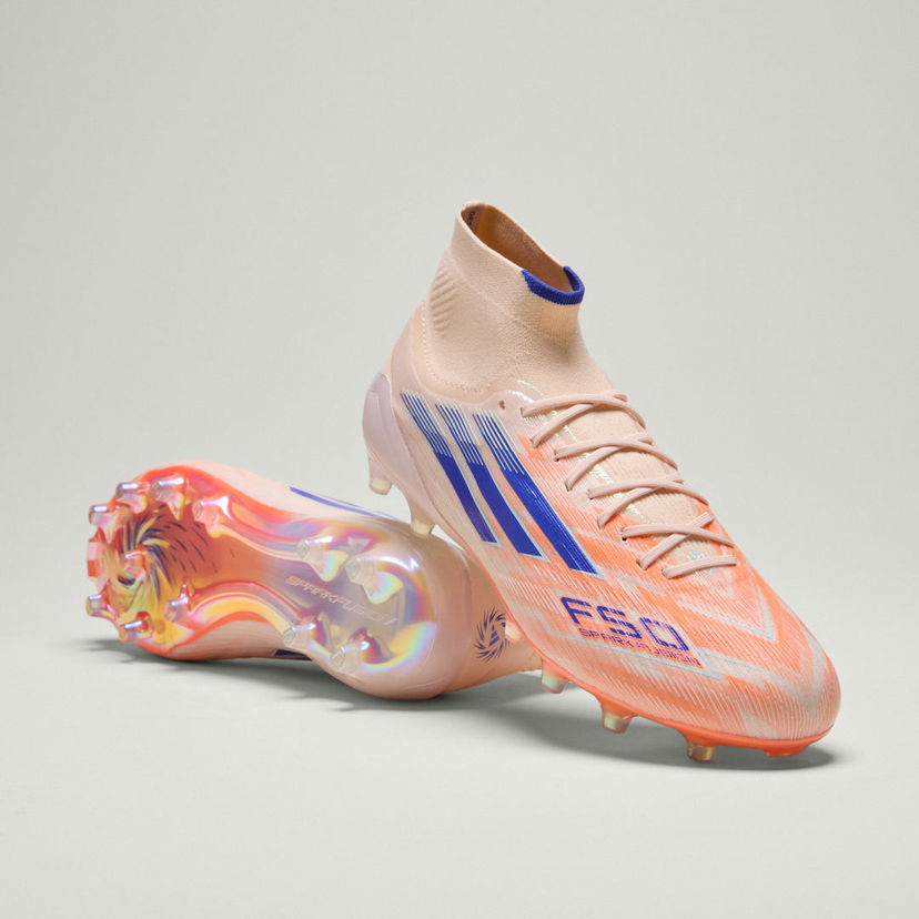 Tenisky a topánky adidas Performance F50 Sparkfusion Elite Mid Firm Ground / Artificial Grass Oranžová | JH7647