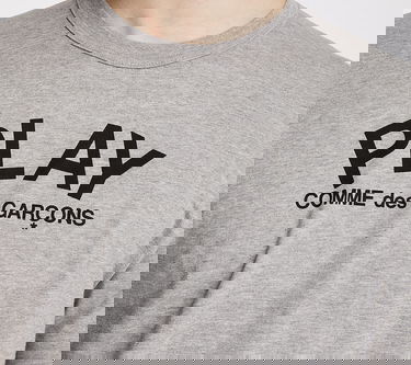 Tričko Comme des Garçons PLAY Tee Šedá | AZT072 grey, 2