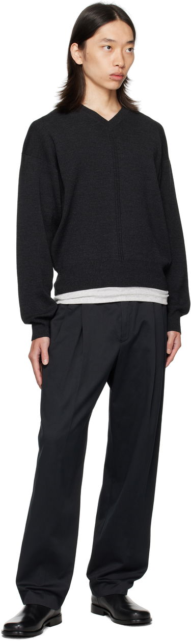 Nohavice Dries Van Noten Dries Van Noten Pleated Trousers Čierna | 252-020998-2341, 3