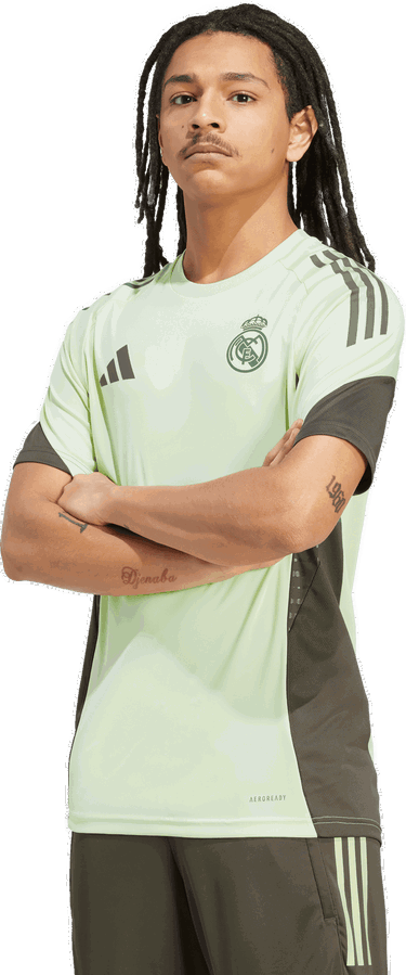 Dres adidas Performance Real Madrid Tiro 25 Competition Training Jersey Zelené | JP3977, 4