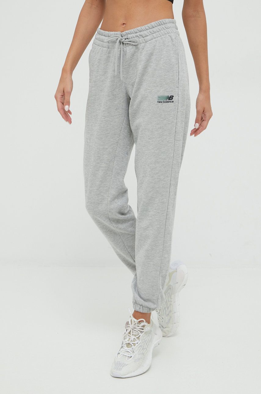 Tepláky New Balance sweatpatns Šedá | WP23811AG, 0
